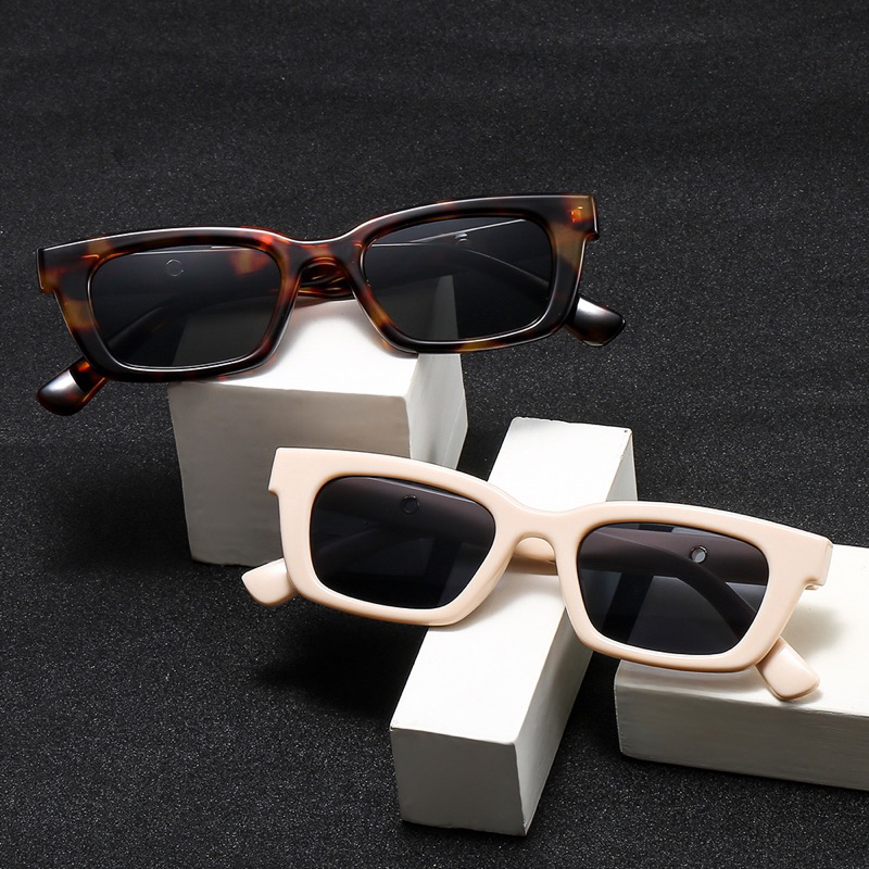 Kính Mát Gọng Vuông B85 Nhiều Màu Tùy Chọn Phong Cách Hàn Quốc Cá Tính Thời Trang Cao Cấp