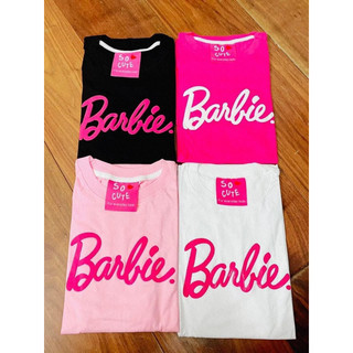 Áo thun chữ Barbie - order Thái