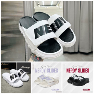 Dép quai ngang nam nữ Nerrdy cao cấp đế IP 4cm quai dán xé