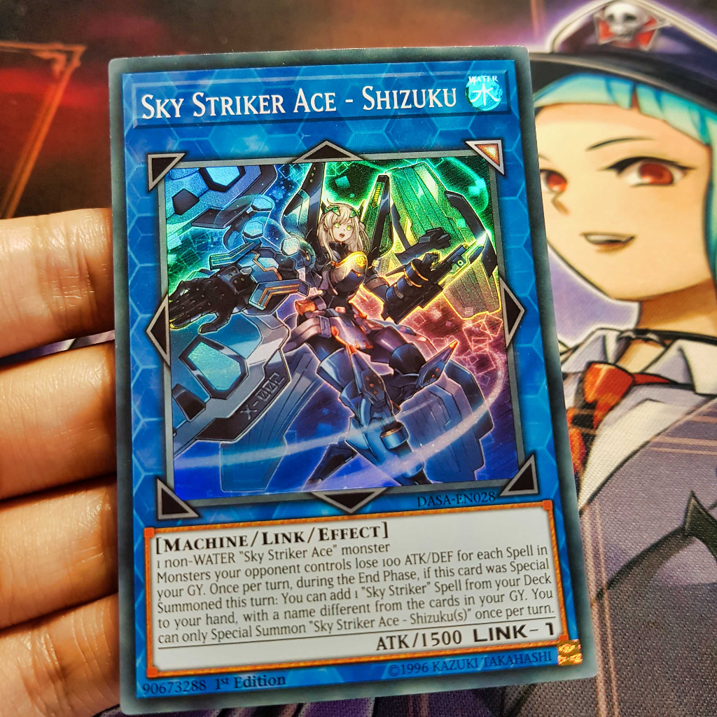 Thẻ bài Yugioh chính hãng | Sky Striker Ace - Shizuku | DASA Super Rare