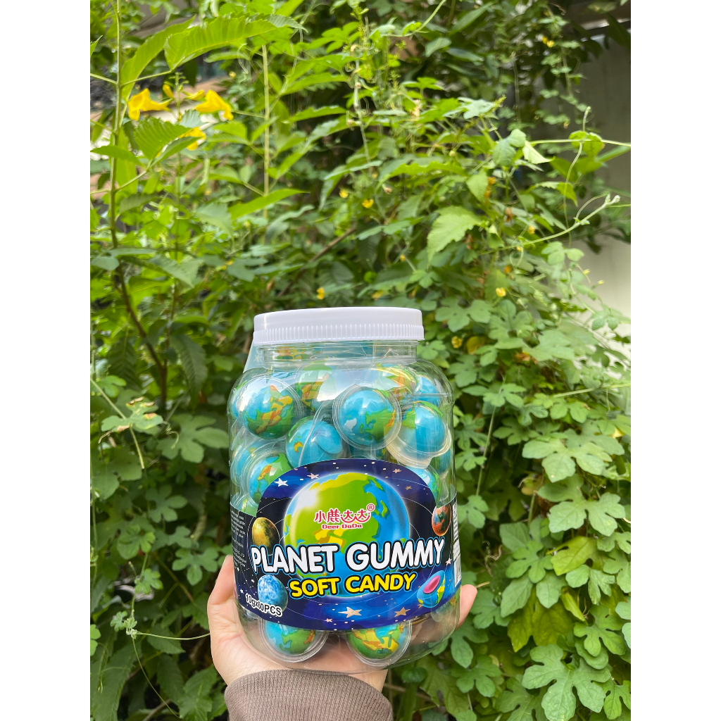 Kẹo Dẻo Có Nhân Hình Con Mắt/ Dưa Hấu/ Dâu / Vịt/ Đào/ Gấu trúc/ Mèo Kitty/ Người Nhện/ Hành Tinh