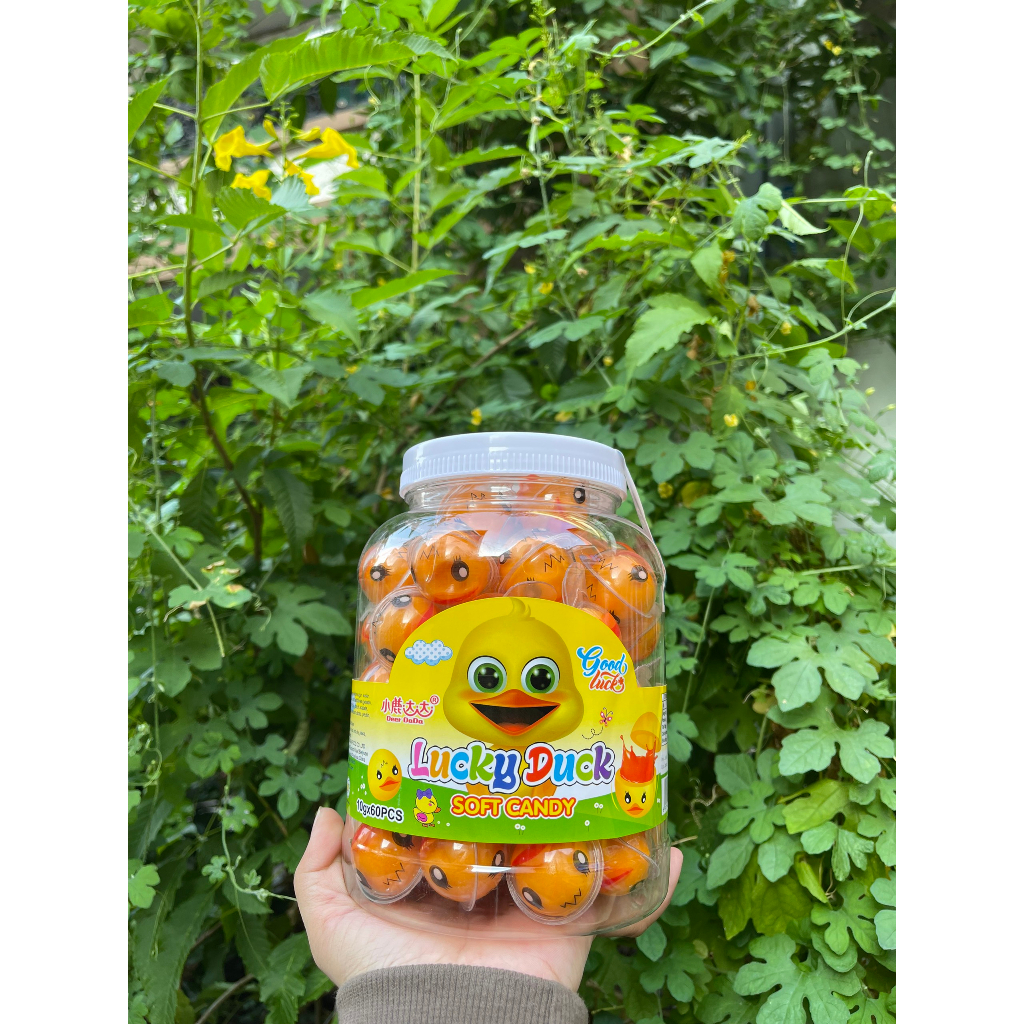 Kẹo Dẻo Có Nhân Hình Con Mắt/ Dưa Hấu/ Dâu / Vịt/ Đào/ Gấu trúc/ Mèo Kitty/ Người Nhện/ Hành Tinh