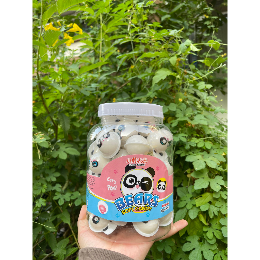 Kẹo Dẻo Có Nhân Hình Con Mắt/ Dưa Hấu/ Dâu / Vịt/ Đào/ Gấu trúc/ Mèo Kitty/ Người Nhện/ Hành Tinh