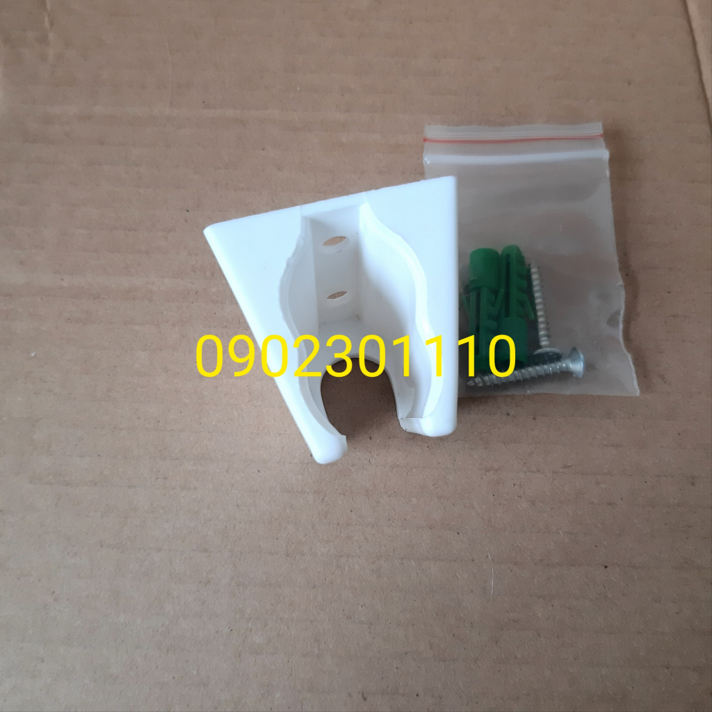 Đầu xịt tay ôm, dây nhựa dài 120cm sợi lưới, gác cài nhựa