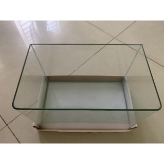 Hồ thủy sinh đúc cong 2 cạnh thể tích 10 lít