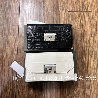 Ví cluth da rắn khóa gập fullbox