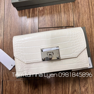 Ví cluth da rắn khóa gập fullbox