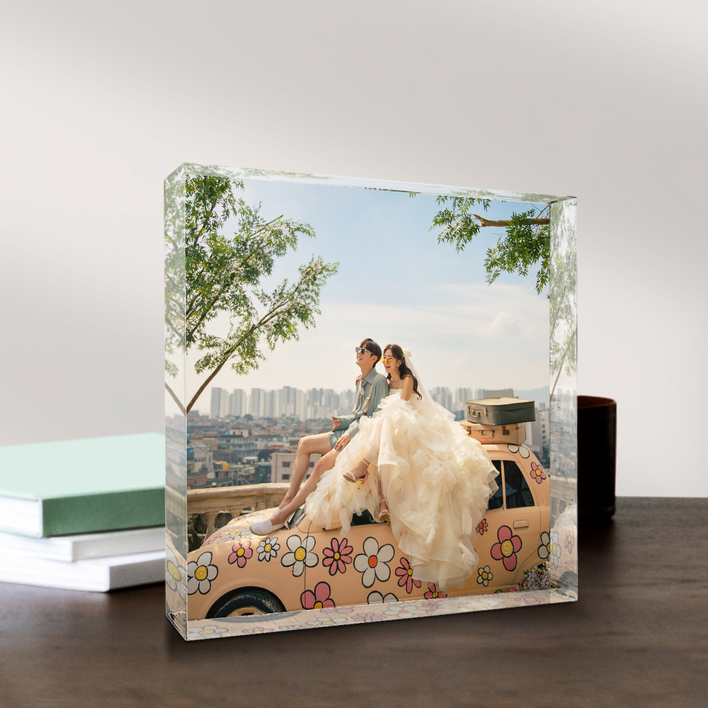 Khung ảnh bằng acrylic in ảnh trực trực tiếp lên bề mặt - In ảnh theo yêu cầu - Quà tặng