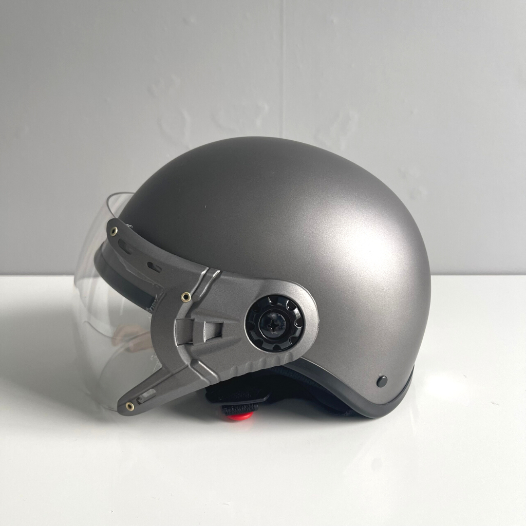 Mũ Bảo Hiểm 1/2 Đầu Có Kính Che Mặt - Siêu Rẻ - Hàng C.TY Đạt Chuẩn