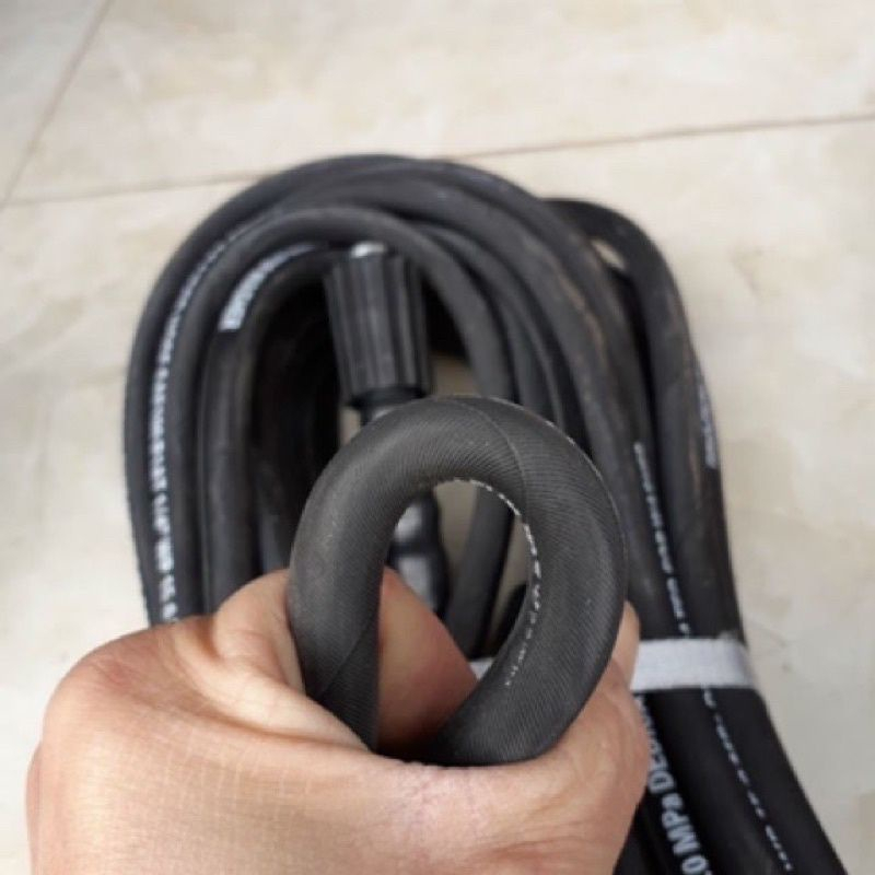 Dây rửa xe 10, 15, 20m, Dây rửa xe áp lực cao lõi thép ren 22mm
