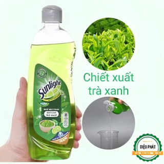 ⚡️ Nước Rửa Chén Sunlight Extra Trà Xanh Matcha Nhật Bản Chai 386ml