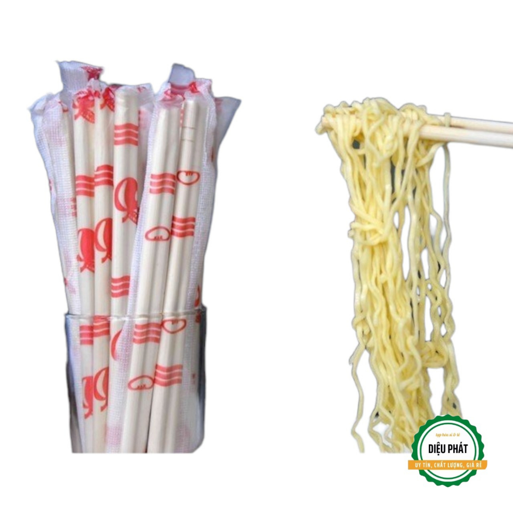 ⚡️  Đũa Tre Tiệt Trùng, Đũa Dùng 1 Lần - 1 Gói / 20 Đôi