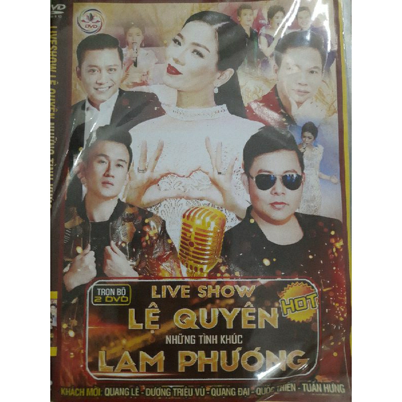 DVD ca nhạc live show Lệ Quyên & Lam Phương (2 đĩa)