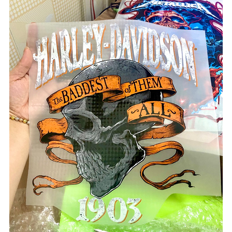 Hình ủi nhiệt HARLEY DAVIDSON