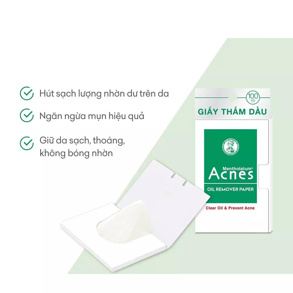 Giấy thấm dầu Acnes