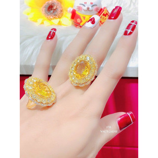 Nhẫn Nữ Phong Thủy Đá Mệnh