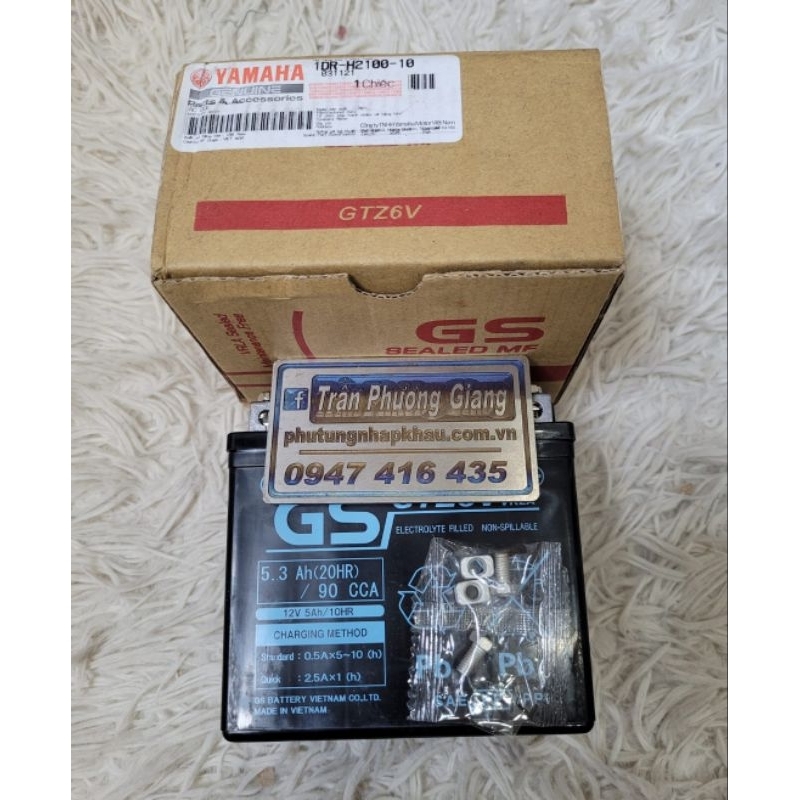 BÌNH ẮC QUY WINNER SONIC VARIO CLICK EXCITER VN