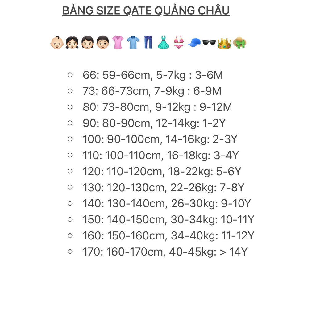 VÁY YẾM BASIC SIZE NHÍ CHO BÉ- HÀNG QCCC
