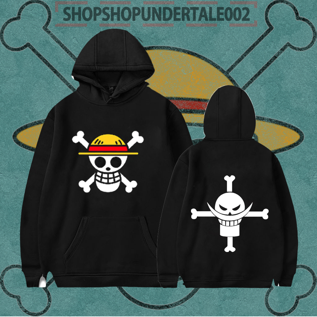 Áo hoodie one piece,Áo hoodie One Piece in hình luffy gear 5 mẫu mới chất liệu nỉ bông - Mẫu in 2 mặt