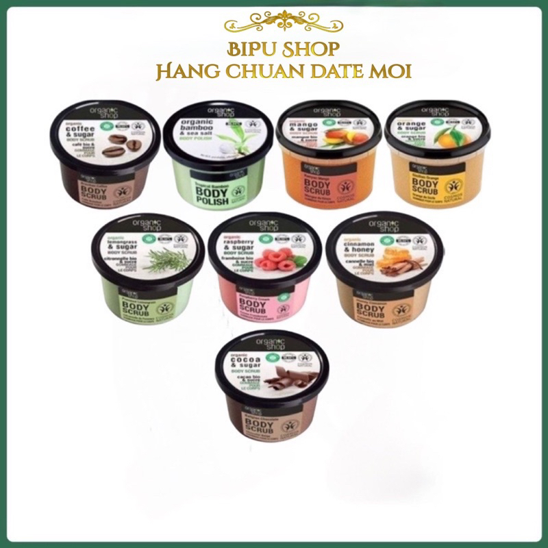 Tẩy Tế Bão Chêt Toàn Thân Organic Shop Organic Body Scrub