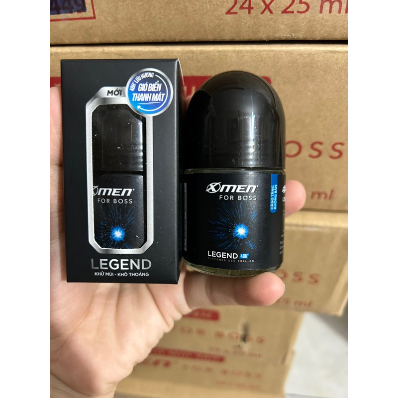 25ml40ml - Lăn khử mùi X-Men For Boss Legend