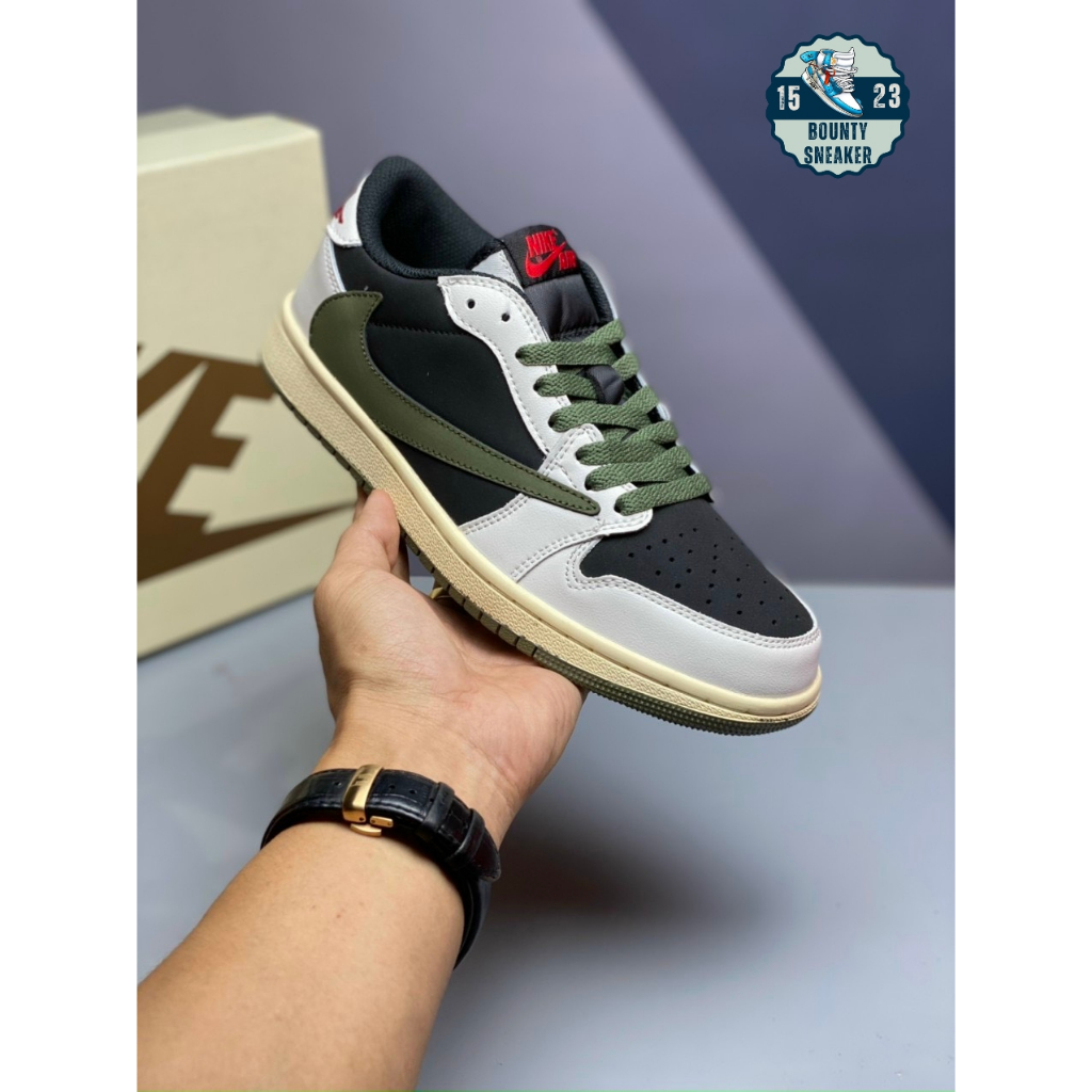 Giày Thể Thao Nike Jordan 1 Low Travis Scott