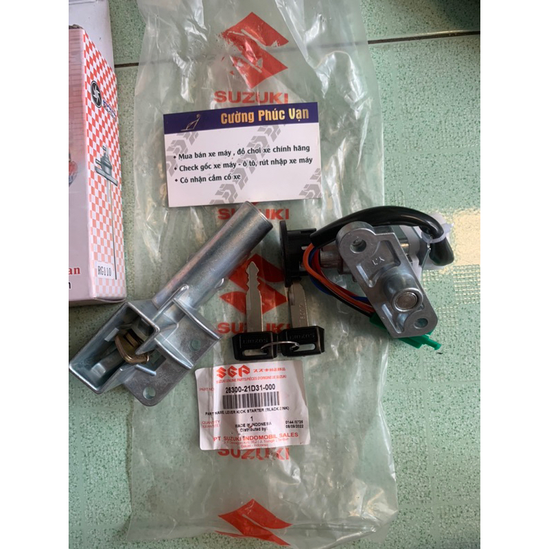 Ổ khoá trước sau Sport Satria các đời