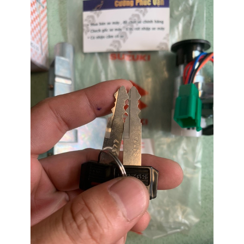 Ổ khoá trước sau Sport Satria các đời