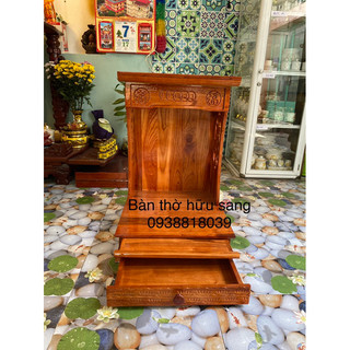 Bàn thờ ông địa gỗ xoan đào