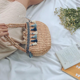 Túi lục bình mặt mèo, 2 quay xách tay