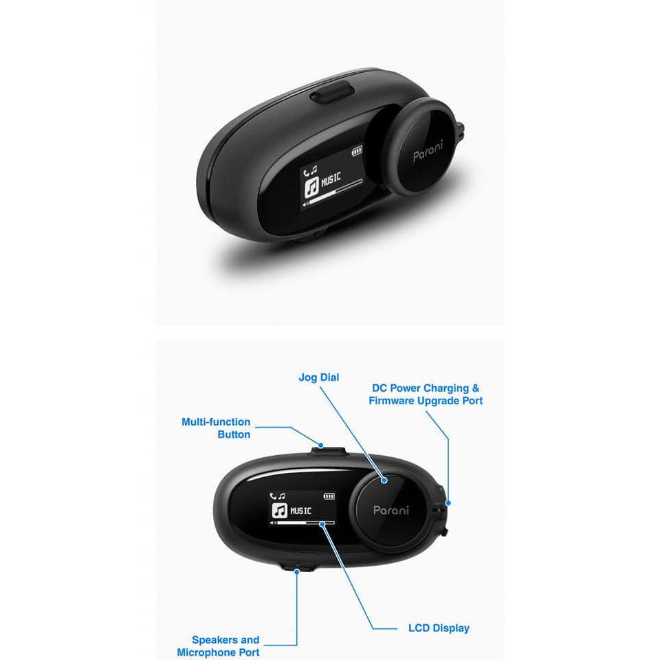 Tai Nghe Bộ Đàm/Intercom cho mũ bảo hiểm Sena Parani M10 Boom