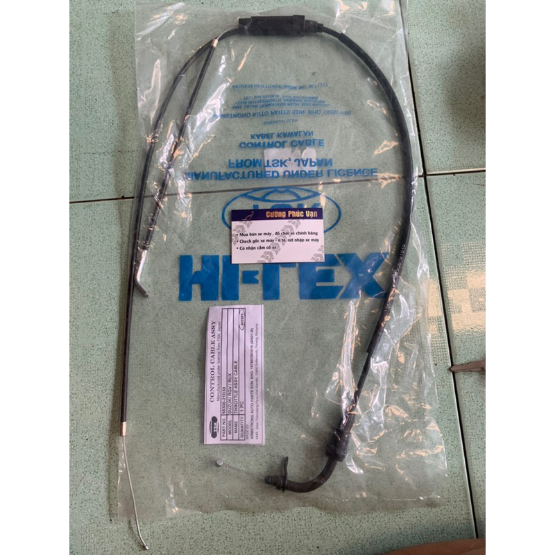 Dây ga Zin cho Xipo Satria hàng nhập