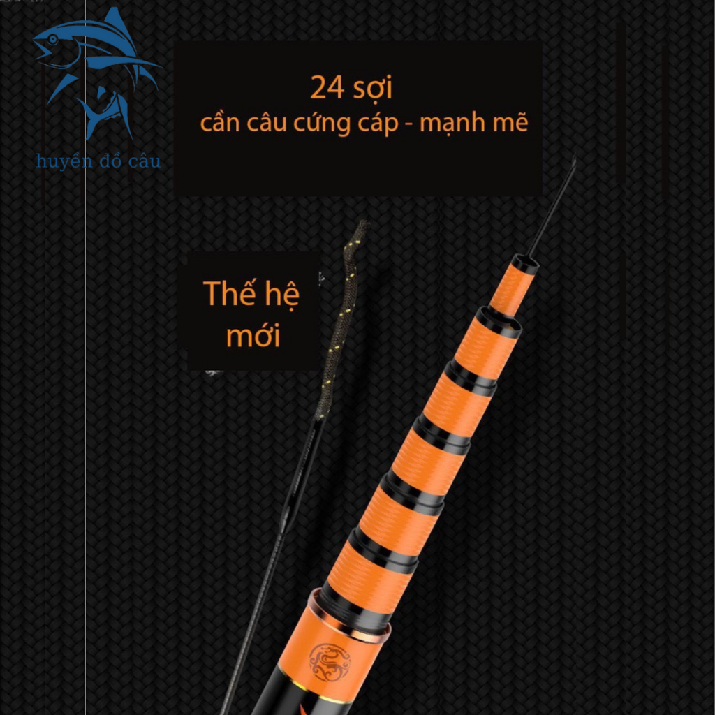 Cần câu tay Phục Ma Bá Đạo chuyên câu đài, cần săn hàng chính hãng, H014