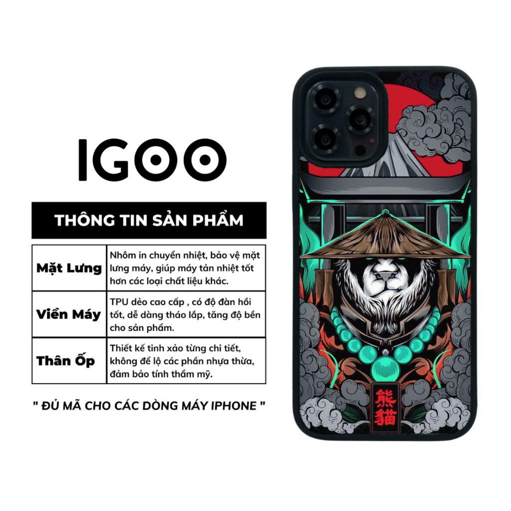 Ốp Lưng IGOO Dành Cho Điện Thoại iPhone IC302