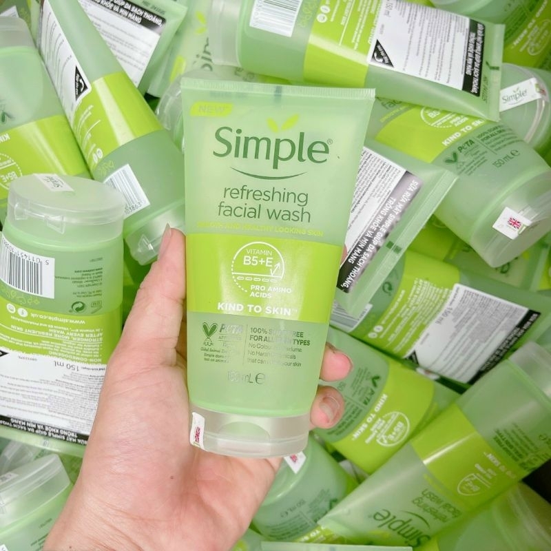 Set sữa rửa mặt và tẩy trang  Simple