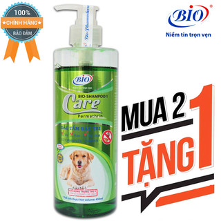 MUA 2 TẶNG 1 Chai Sữa Tắm Tiêu Diệt Ve, Rận ,bọ chét Bio Care 450ml-79302