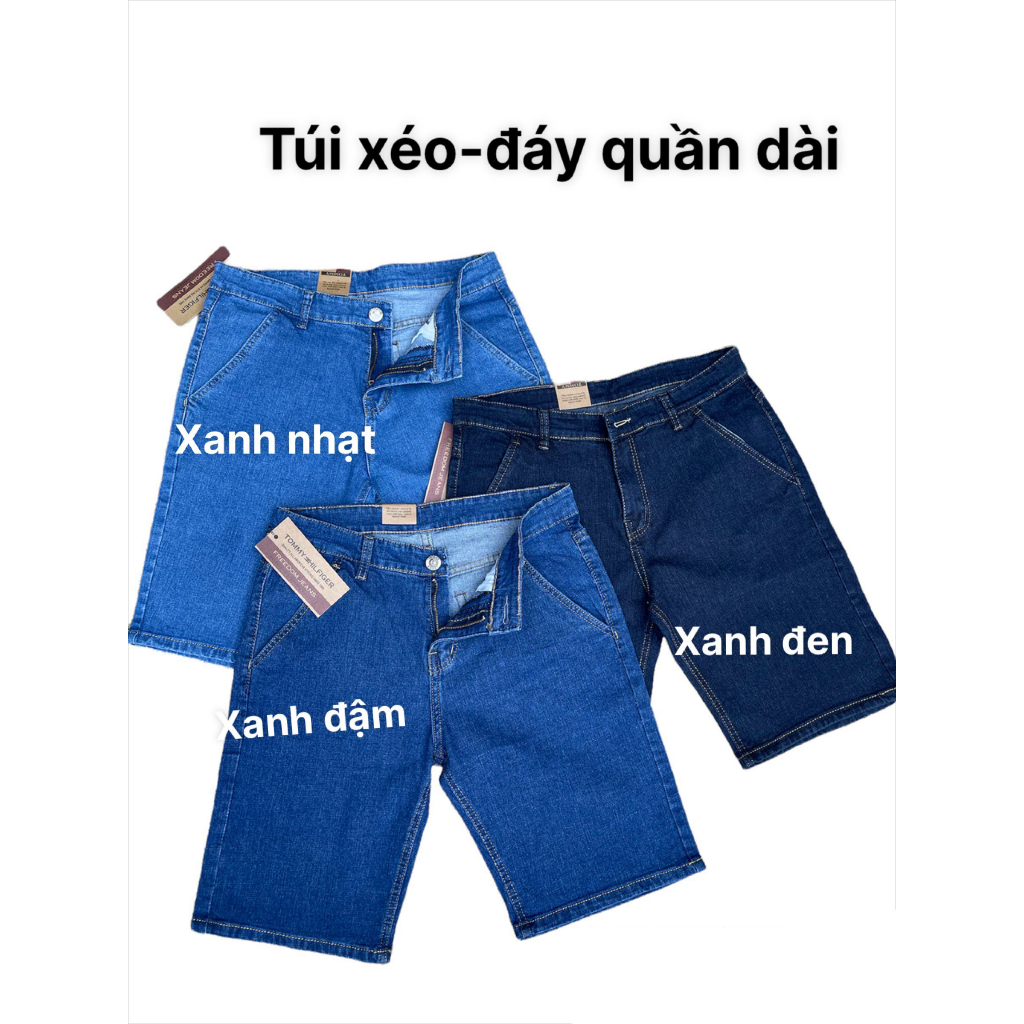 Quần Short Jean Nam Quần Đùi Nam Chất Jean Bò 3 Màu Co Giãn Năng Động Trẻ Trung