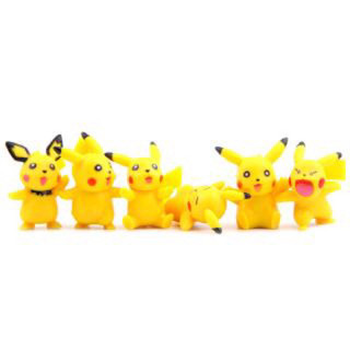 [ BÁN RỜI ] Mô Hình Chibi Nhân Vật Pikachu Dễ Thương