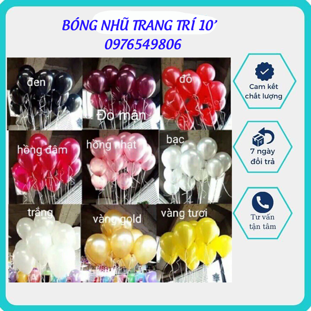 50 bóng nhũ trang trí