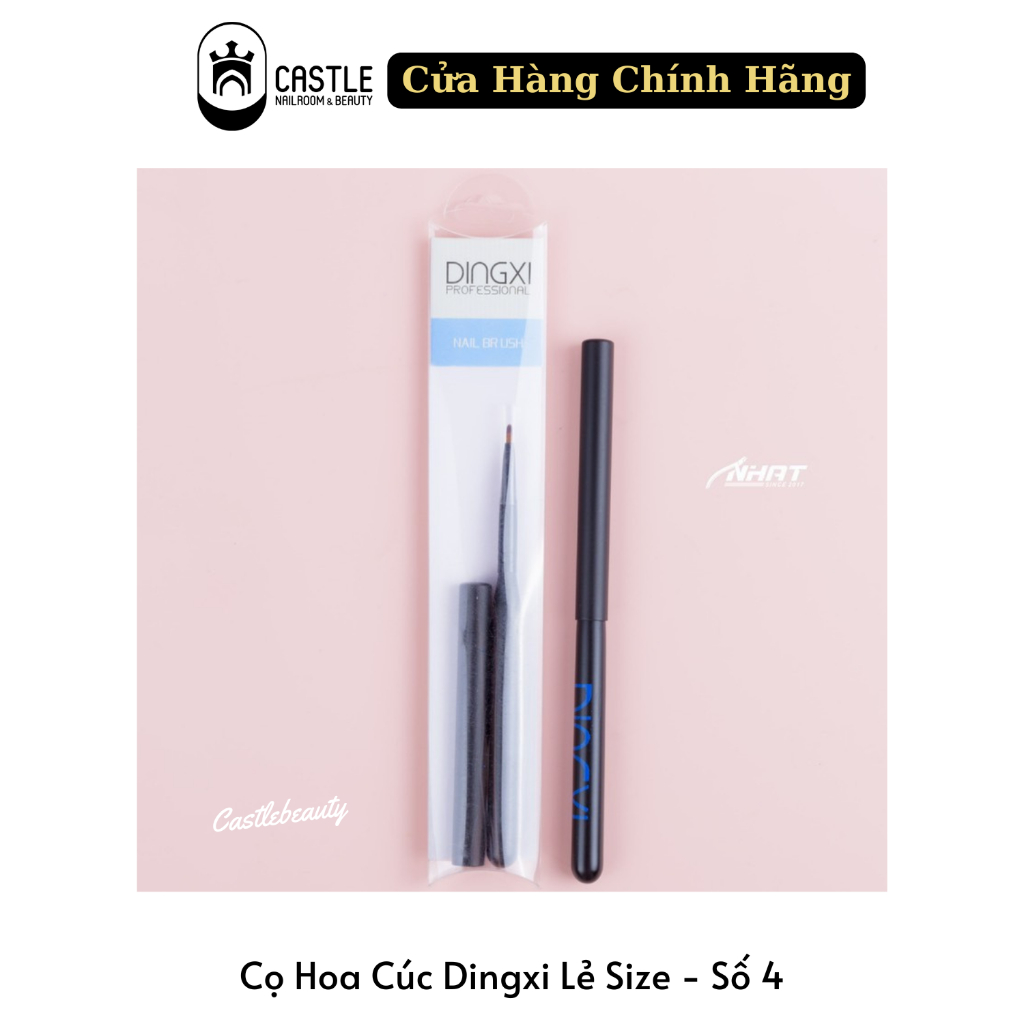 Cọ Hoa Cúc DINGXI Lẻ Size - Số 4