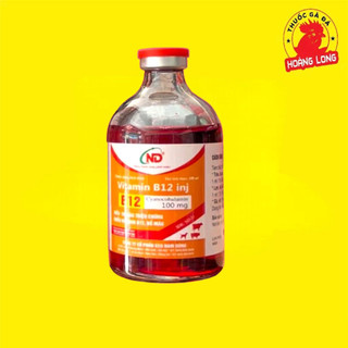 Nd b12 inj vitamin dành cho gà đá, giúp gà đá mau lên nước máu 100 ml