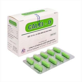 Bổ sung calci d h100v
