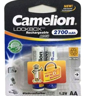 Pin Sạc AA Camelion 2700mAh - 2 Viên/4 Viên