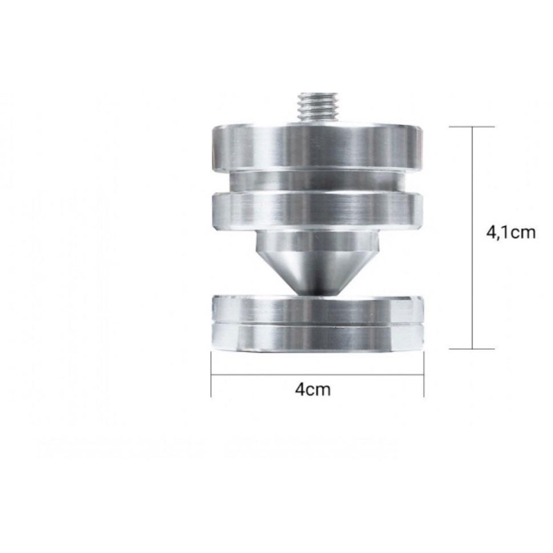 Chân đinh chén hứng hk nhôm 40 x 41