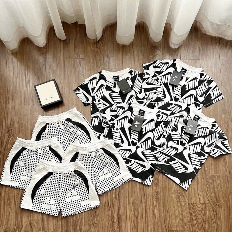 Bộ quần áo Nike cho bé phong cách sành điệu,chất cotton dày dặn thoáng mát