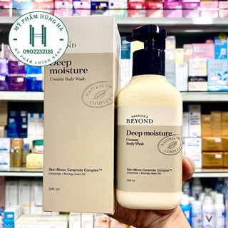 Sữa tắm Beyond Deep Moisture Creamy Body Wash, sữa tắm với bọt kem mềm, dưỡng ẩm sâu, mềm mịn da 300ml