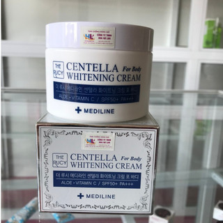 Kem dưỡng trắng da toàn thân The Rucy Centella Whitening Cream for body SPF50+ pa+++ 100ml