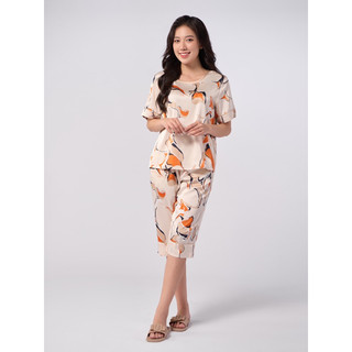Bộ mặc nhà winny 23122 chất lụa