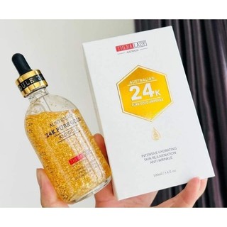 [CHÍNH HÃNG] Serum Tinh Chất Vàng 24k Pure Gold Ampoule Thera Lady 100ml (Date mới nhất) - Xuất xứ Úc