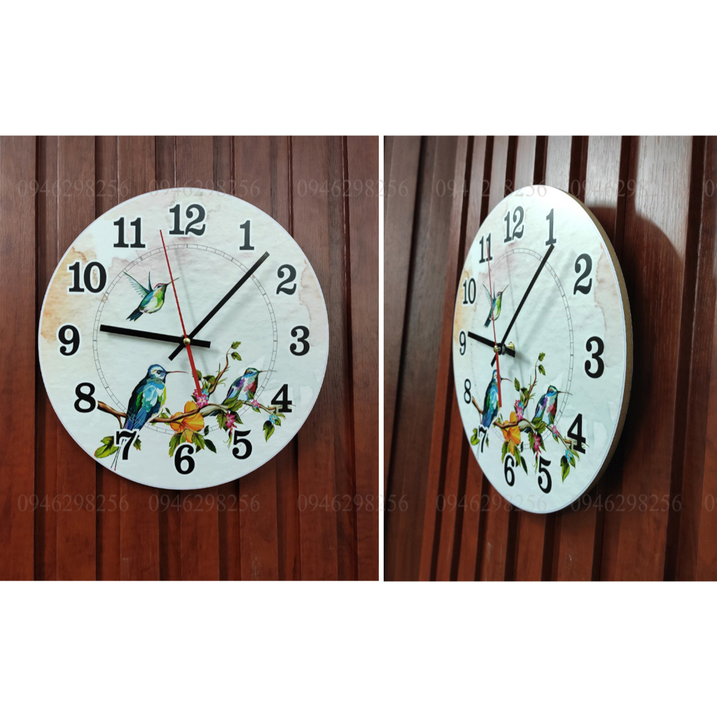 Đồng hồ treo tường máy Kim trôi